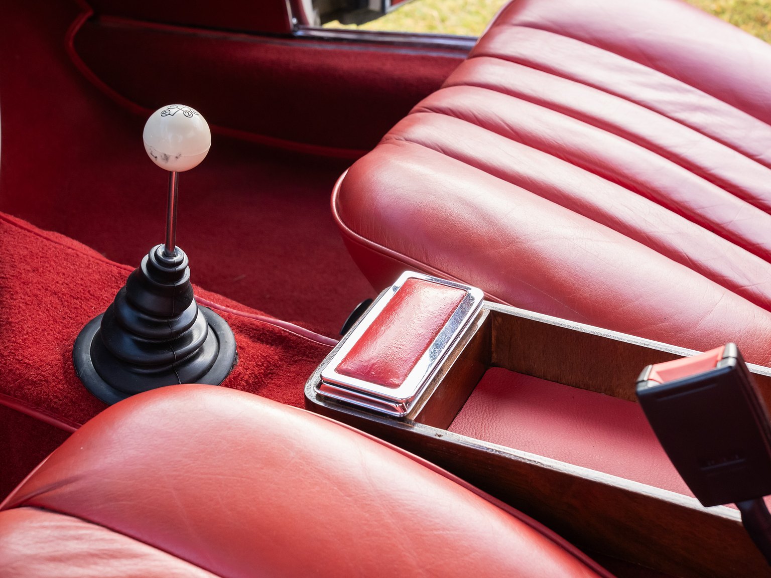 Innenraumfoto von 1966 Mercedes-Benz 230 SL "Pagoda"