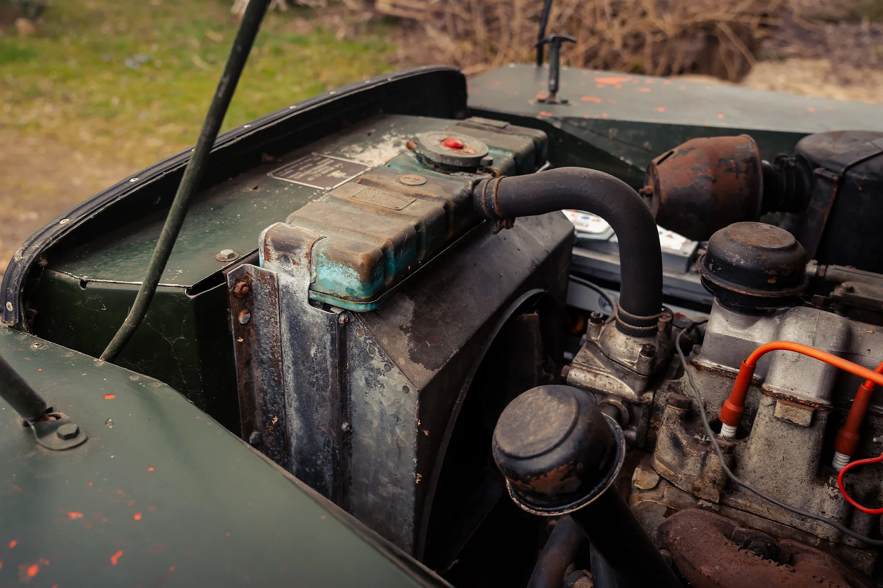 Image of 1953 Land Rover Series 1 Soft Top mechanics (12)