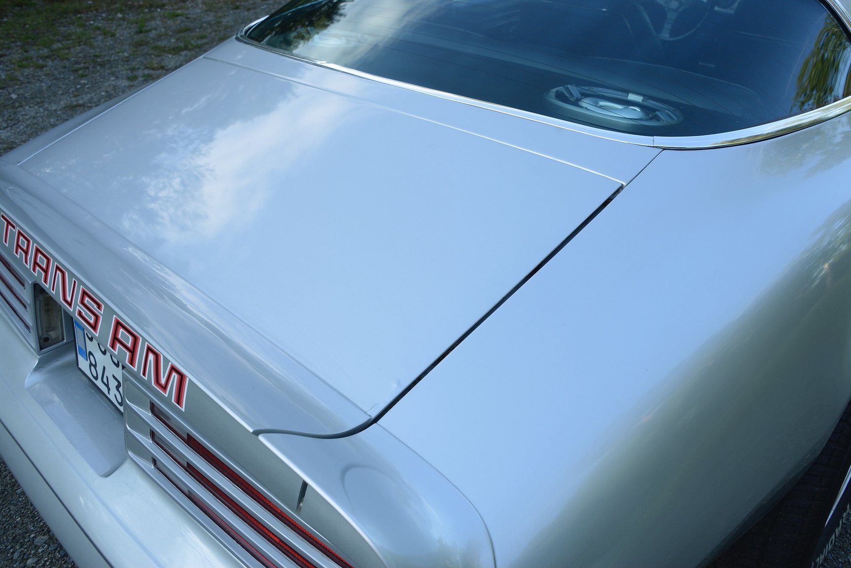 Exteriörbild på 1976 Pontiac Firebird Trans Am