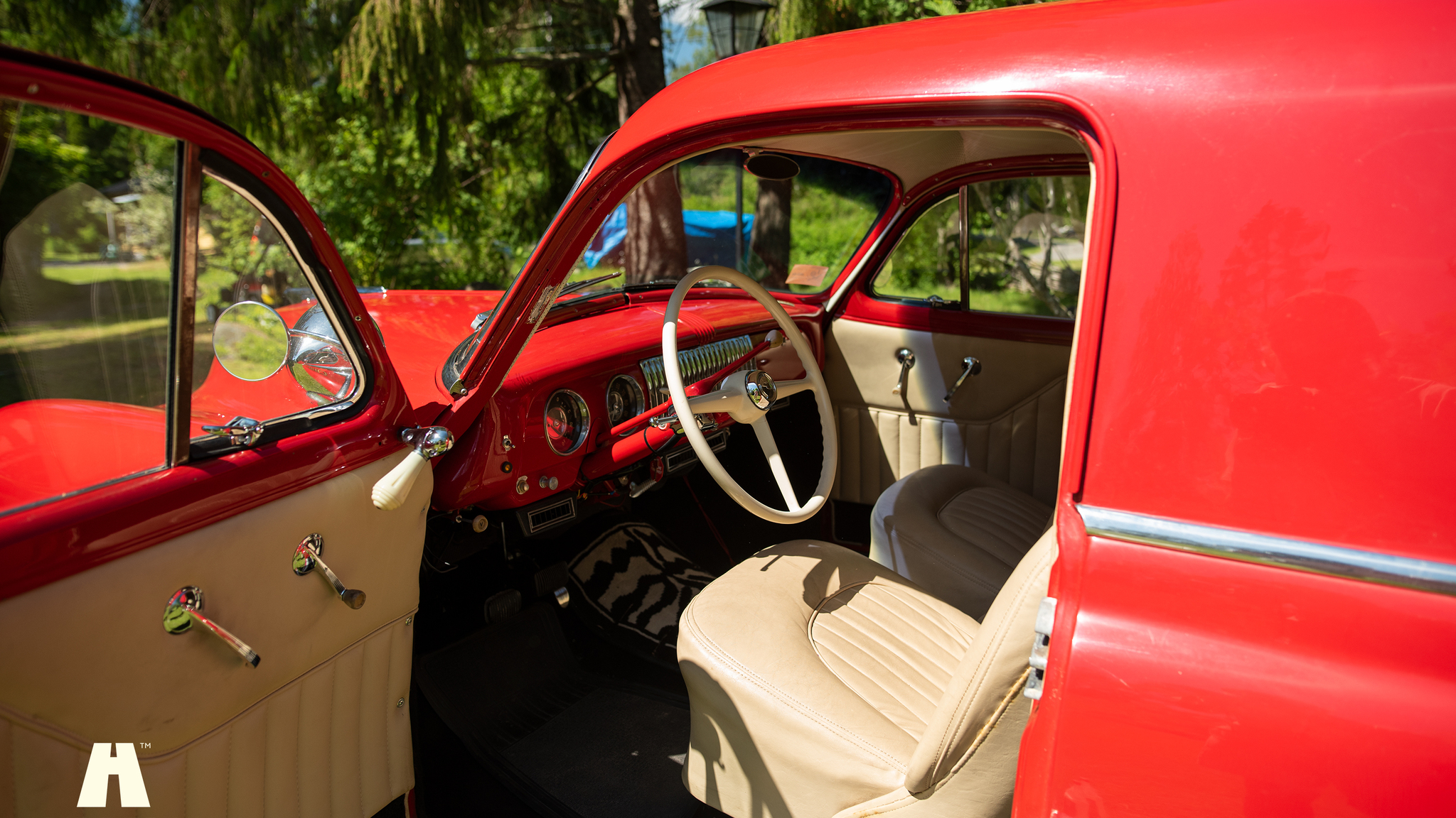 Interiörbild 1952 Chevrolet Sedan Delivery Fire Truck (1)