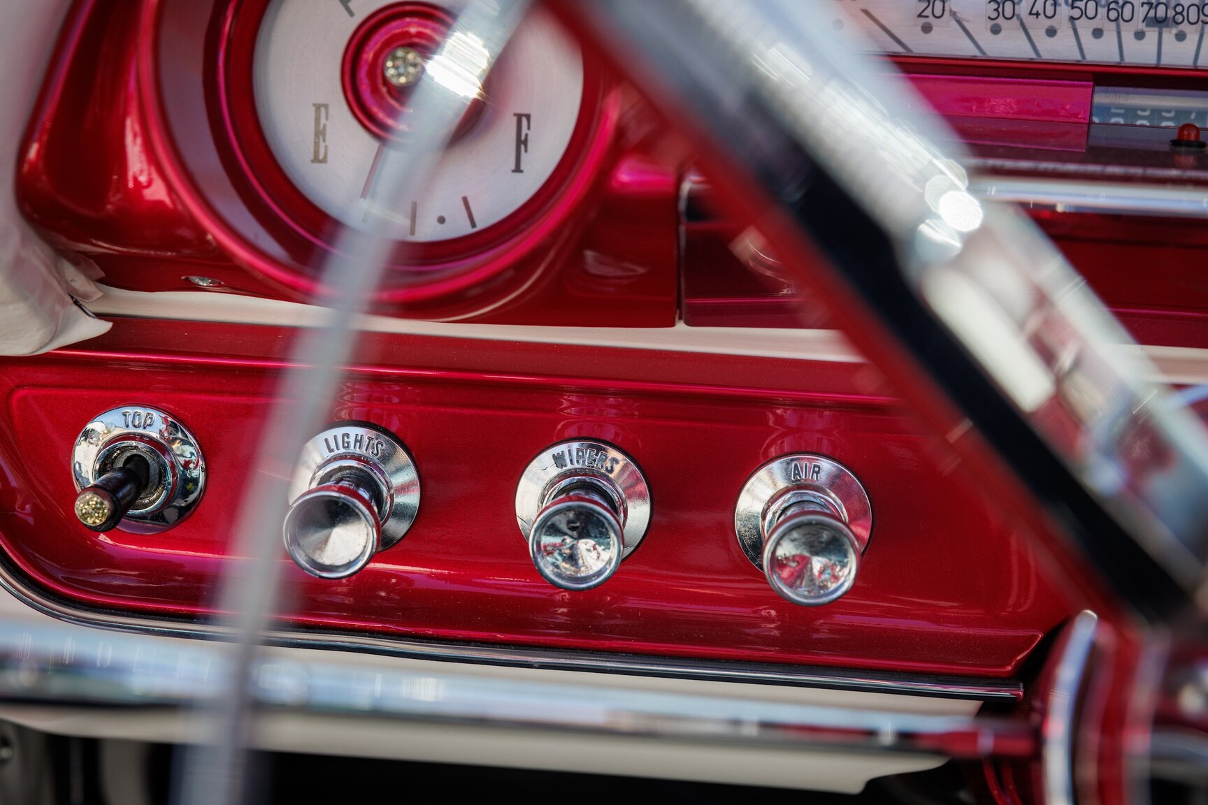 Interiörbild 1964 Ford Galaxie 500