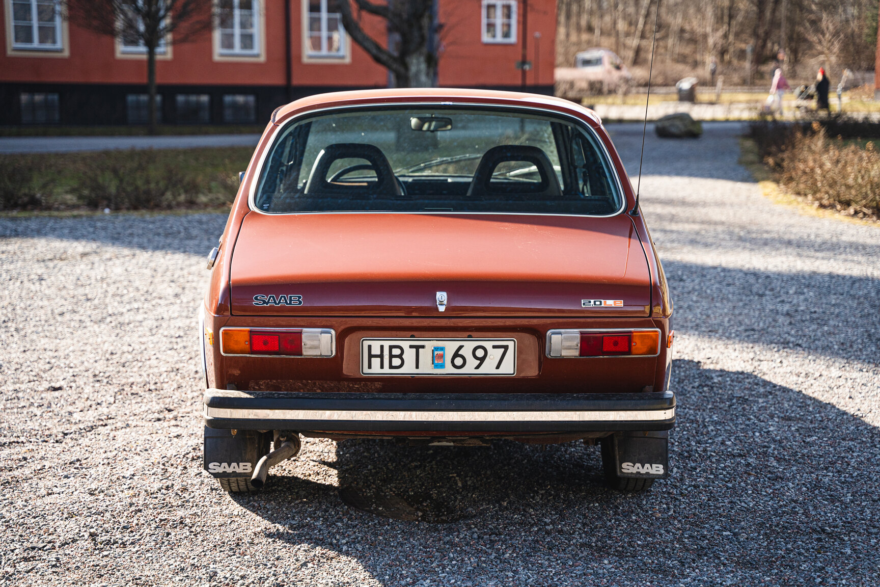 Exteriörbild på 1974 SAAB 99 