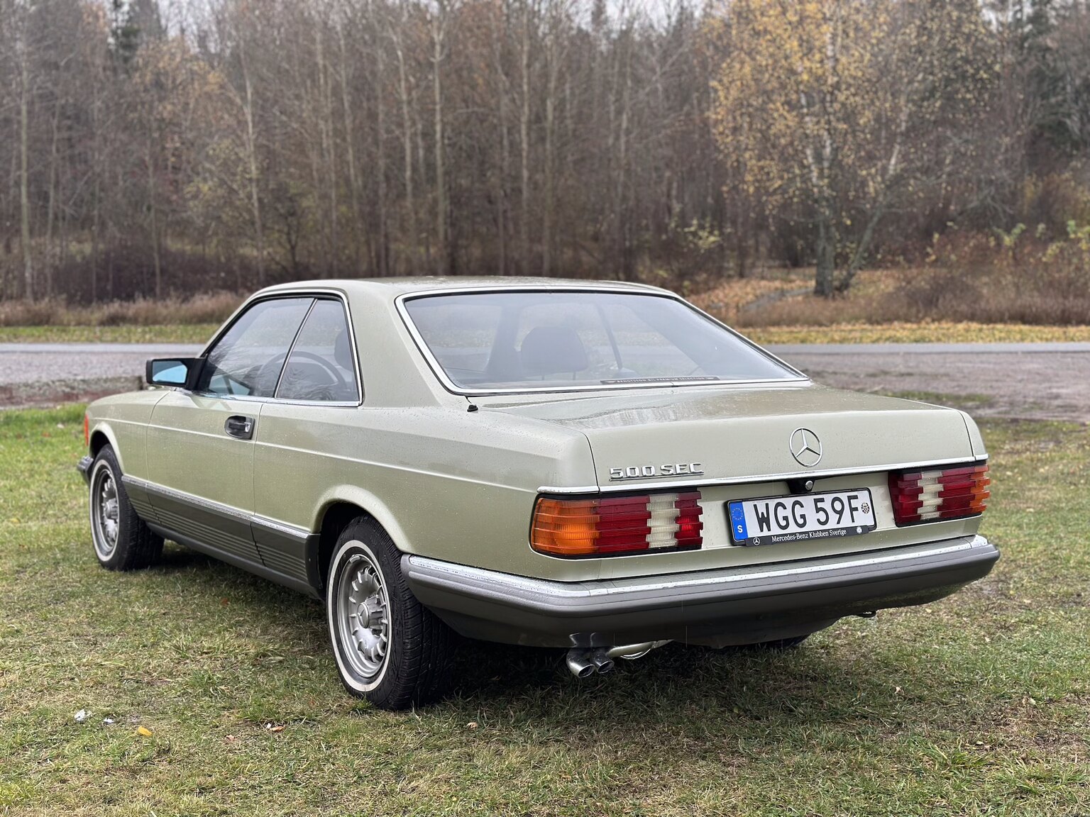 Exteriörbild på 1983 Mercedes-Benz 500 SEC