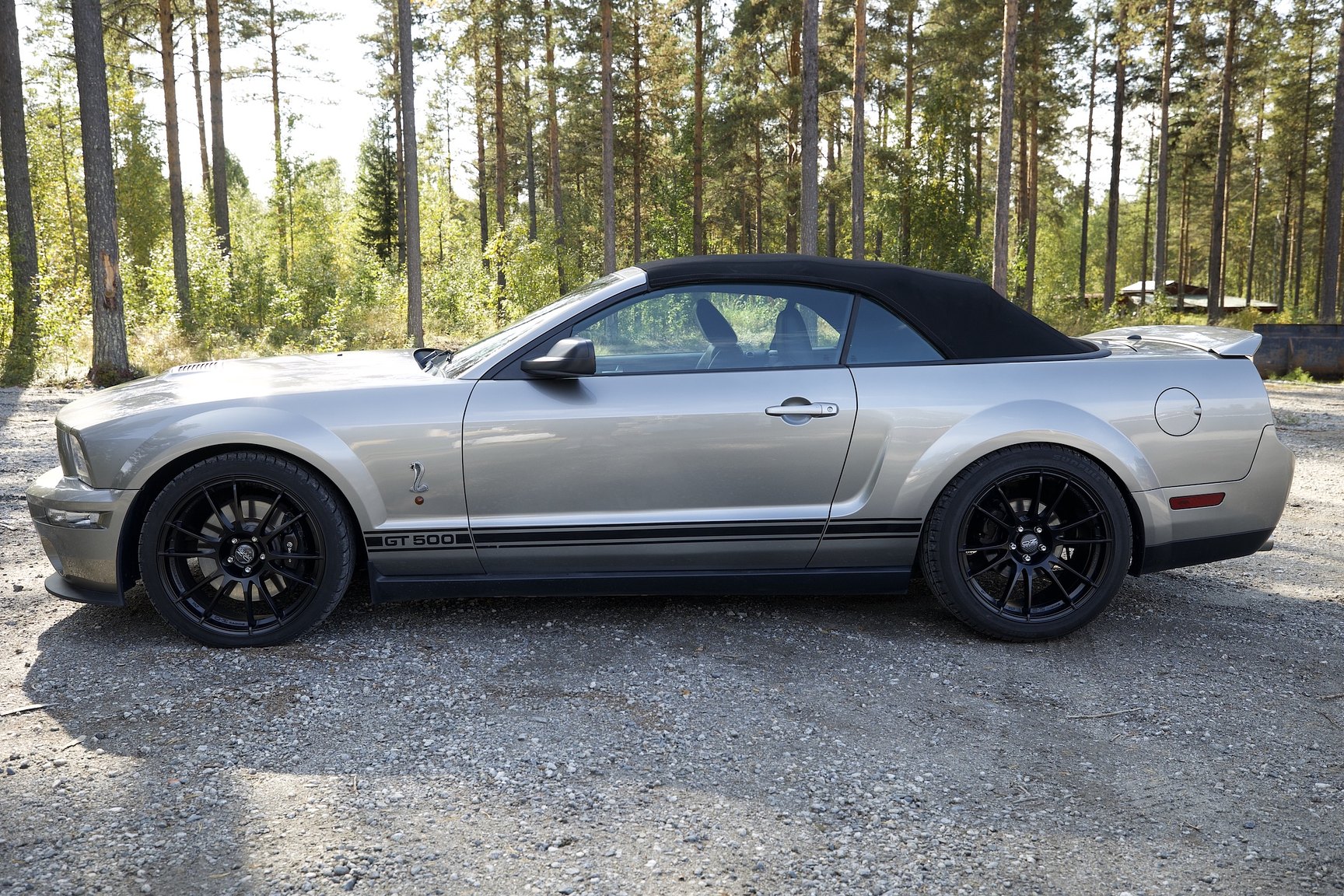 Exterior image of 2008 Ford Mustang Shelby GT500 Convertible Manuell