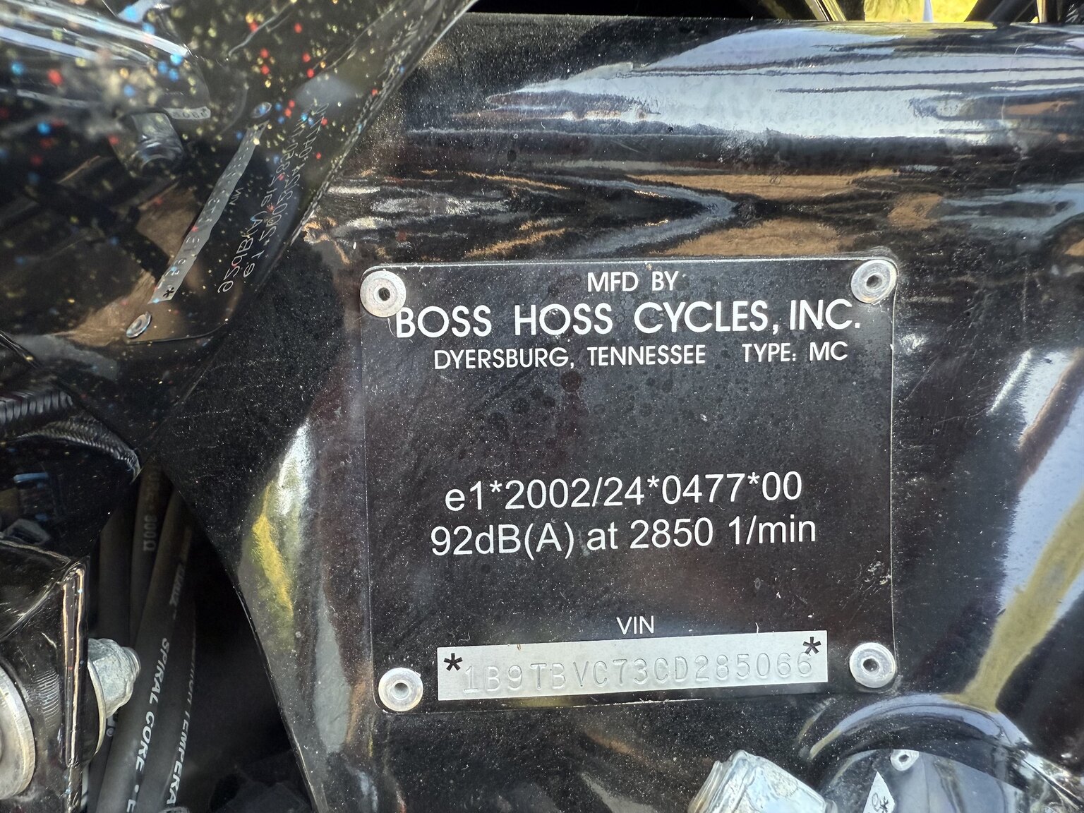 Exterior image of 2013 Boss Hoss Bhc-3 LS