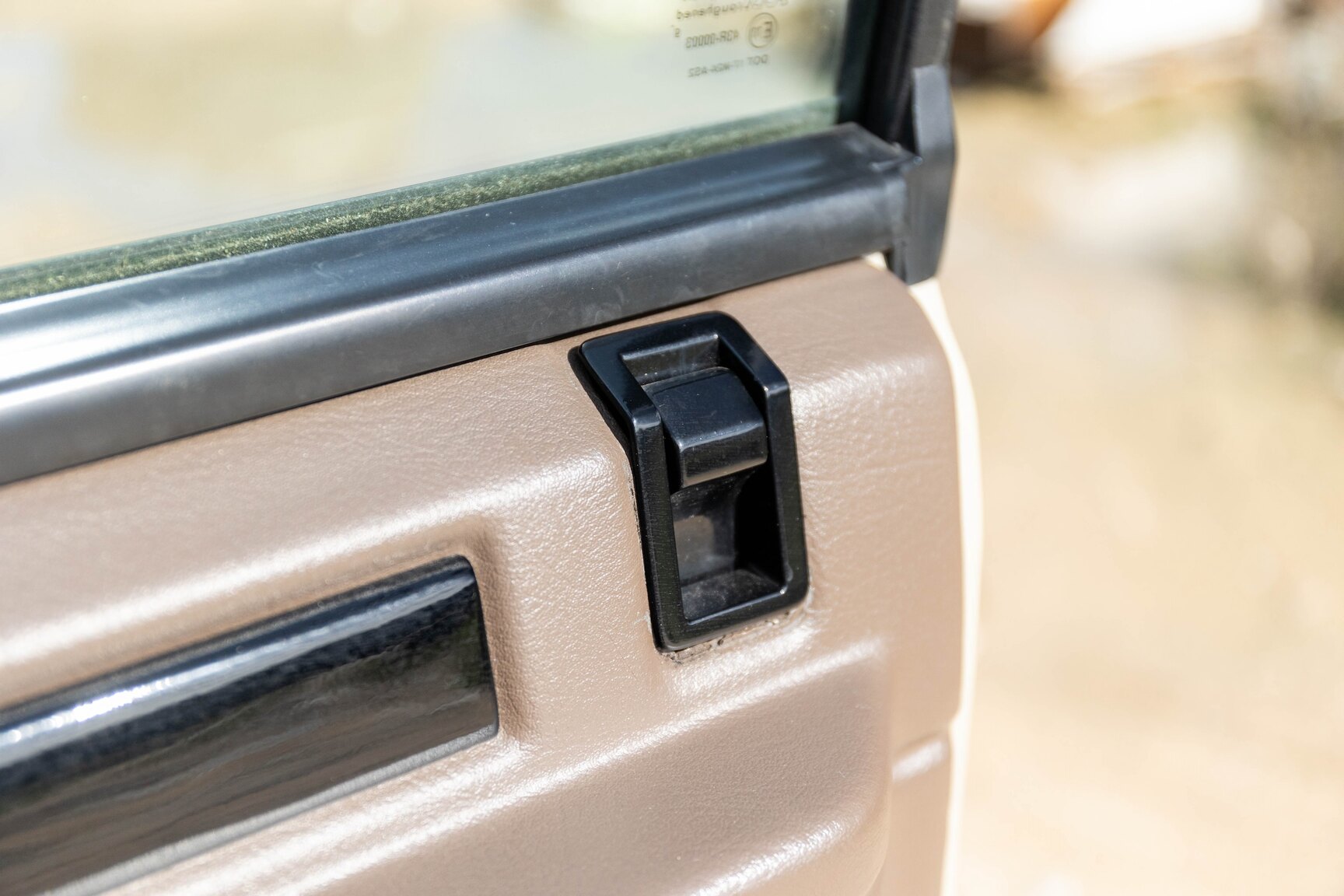 Innenraumfoto von 1991 Range Rover Restomod