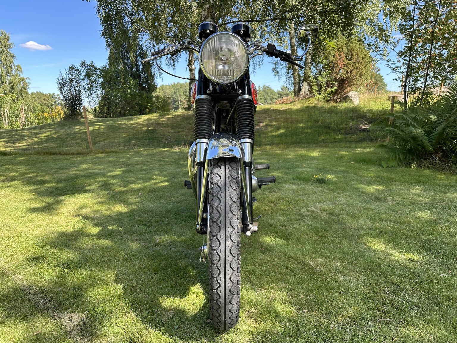 Exteriörbild på 1954  BSA A10 Deluxe