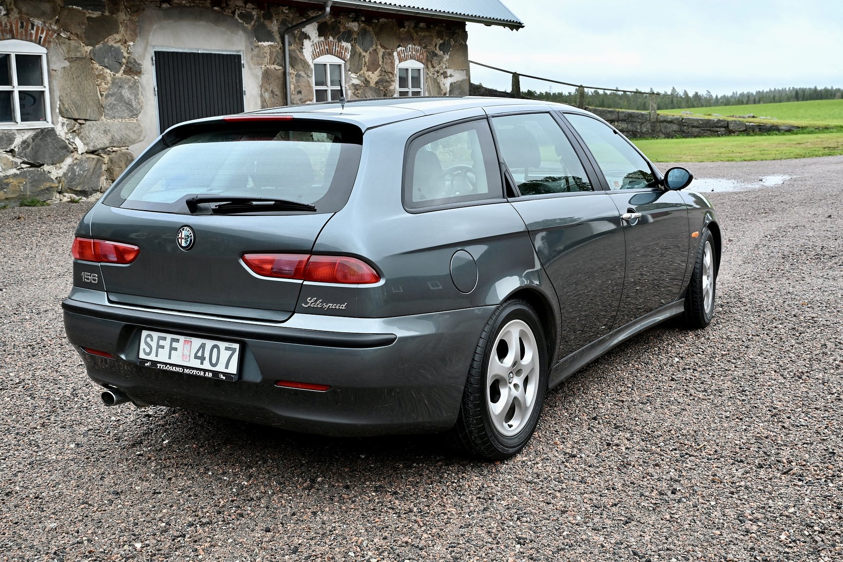 Exteriörbild på 2000 Alfa Romeo 156 Sportwagon TS Selespeed Distinctive