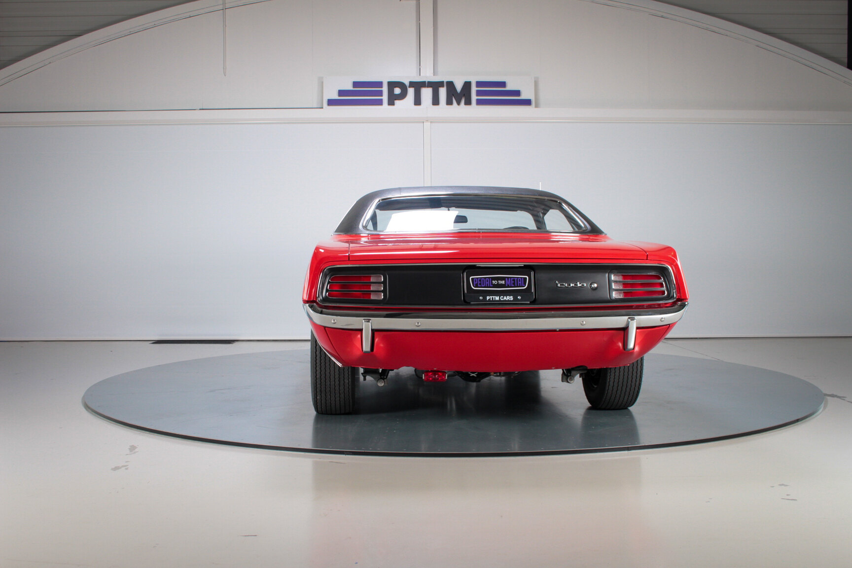Exteriörbild på 1970 Plymouth Hemi Cuda