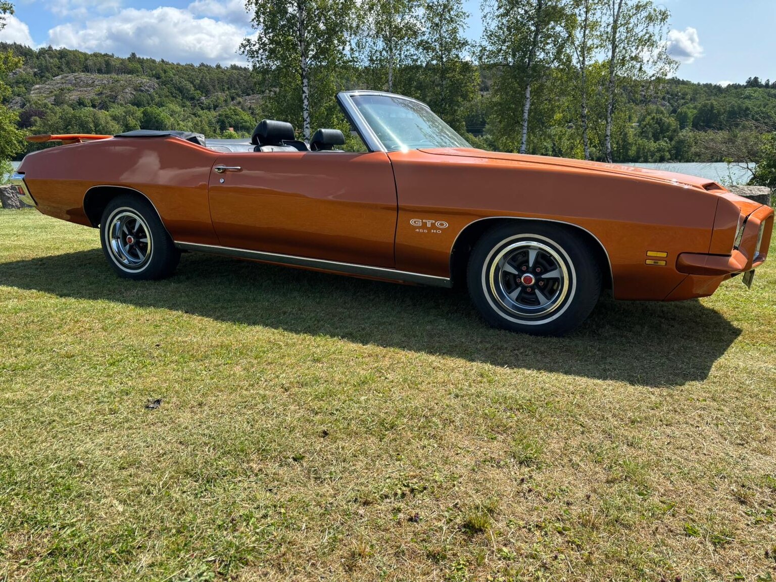 Exteriörbild på 1971 Pontiac GTO 455 HO Convertible 