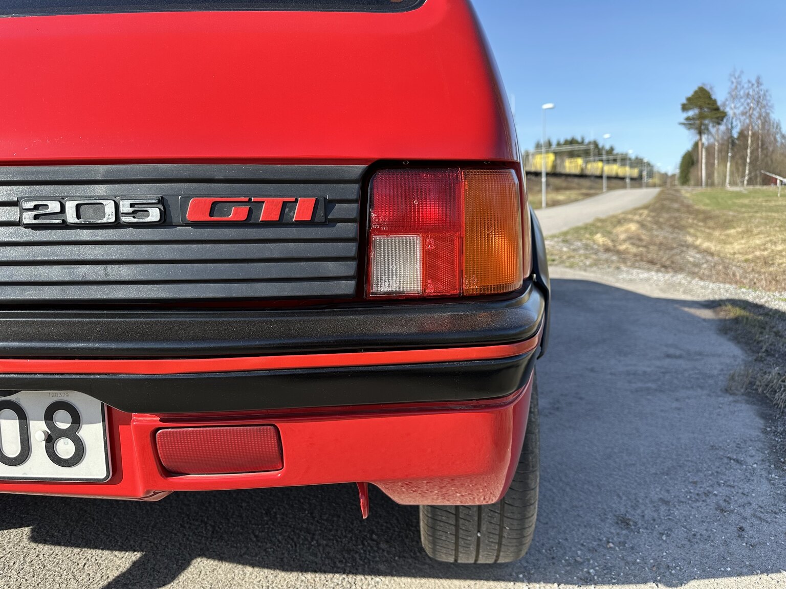 Exterior image of 1989 Peugeot 205 GTI
