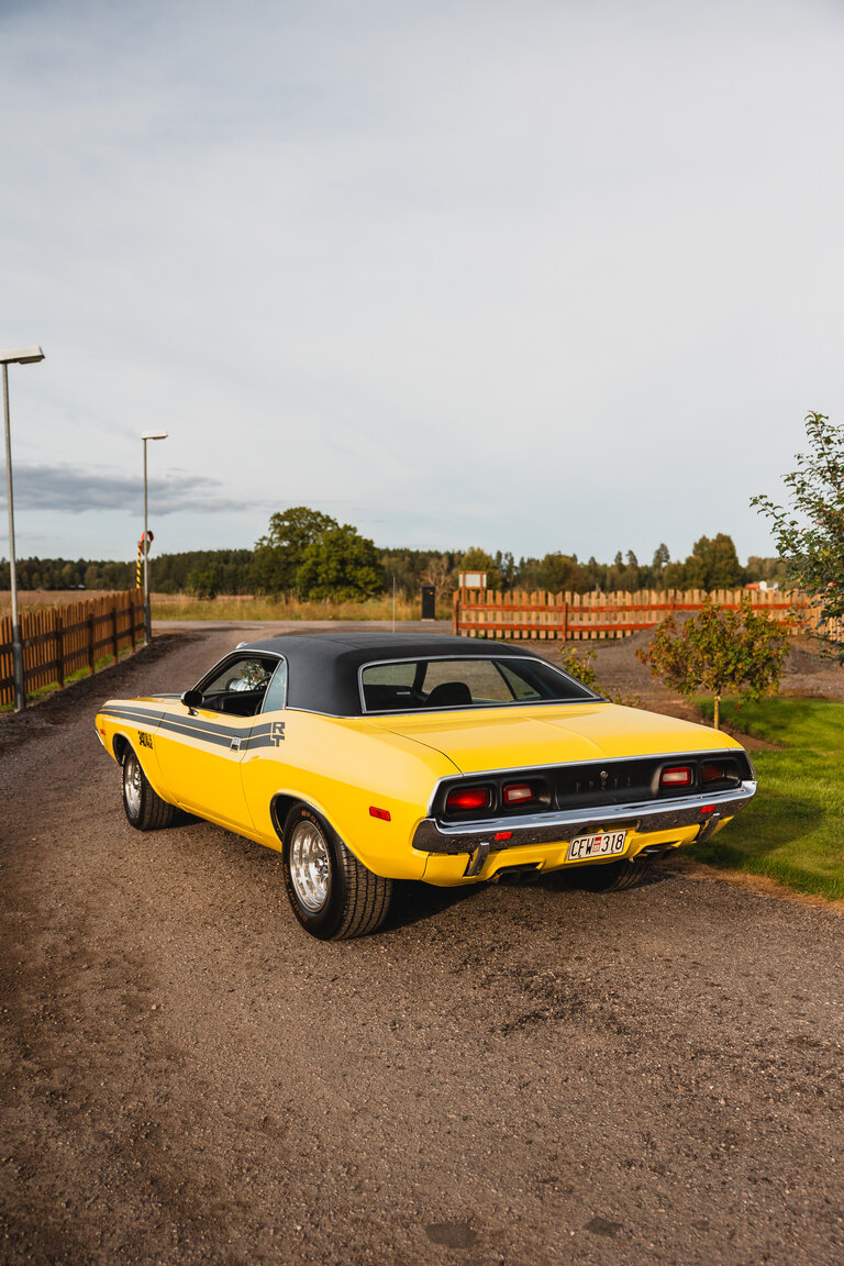 Exteriörbild på 1972 Dodge Challenger