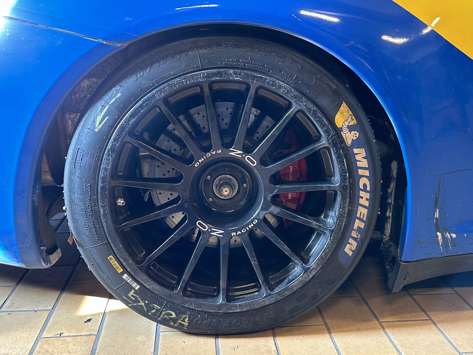 Exteriörbild på Porsche 997 Cup