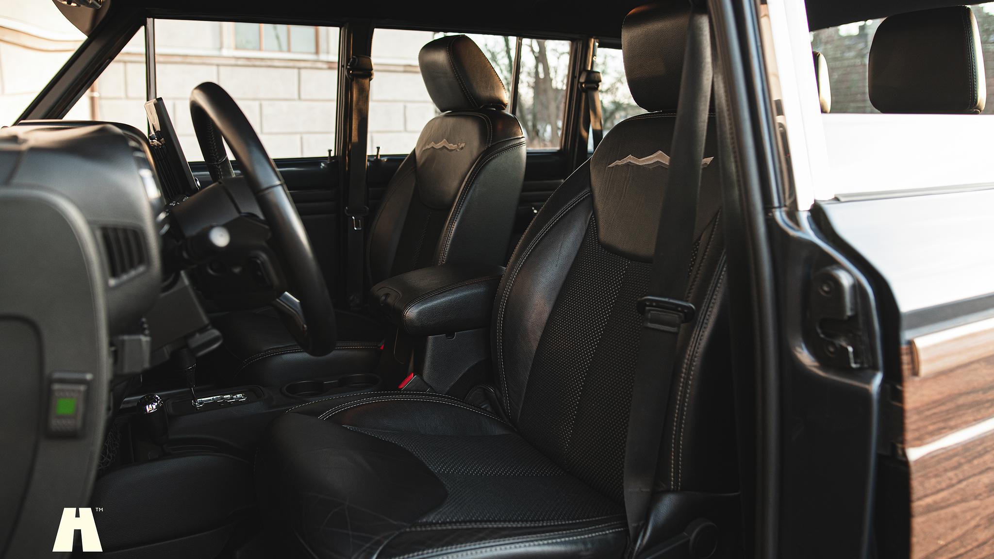 Interior image of 2015 Woodland Restomod Grand Wagoneer #002 Euro 6