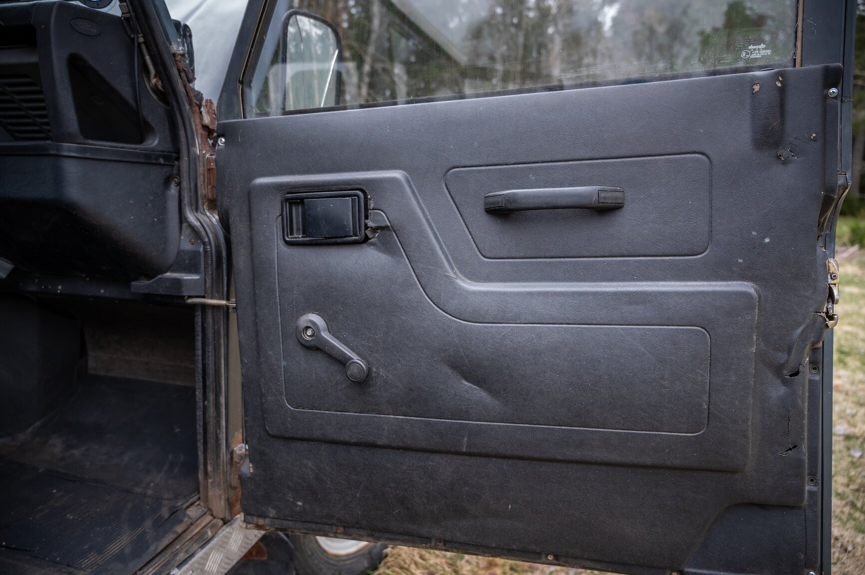 Innenraumfoto von 1986 Land Rover 90 2.5D