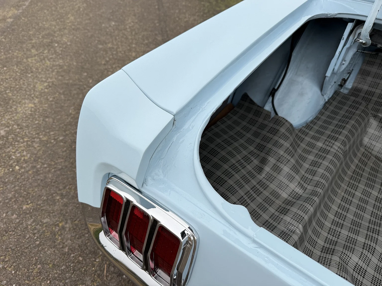 Interiörbild 1966 Ford Mustang Convertible 289 V8 (44)