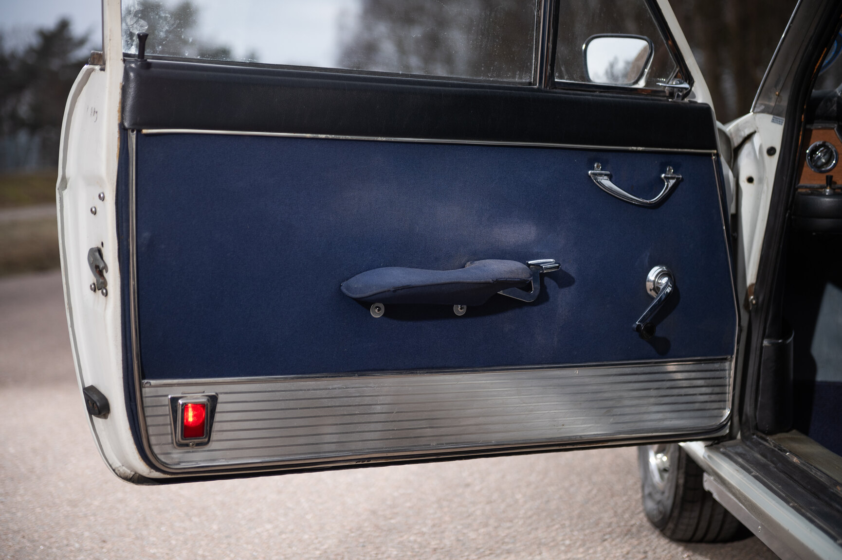 Interiörbild 1965 Lancia Flavia Coupé