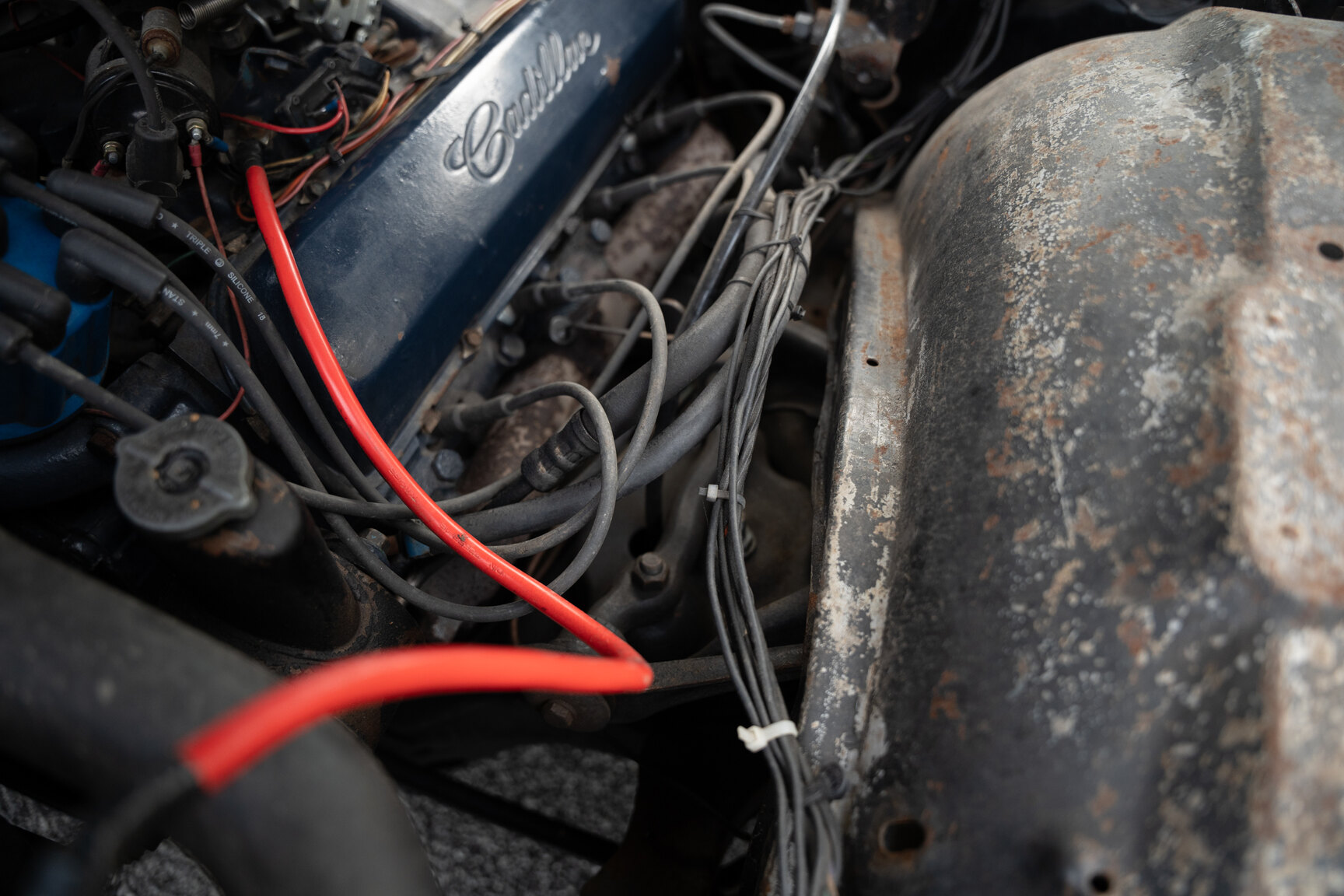 Image of 1965 Cadillac De Ville convertible mechanics