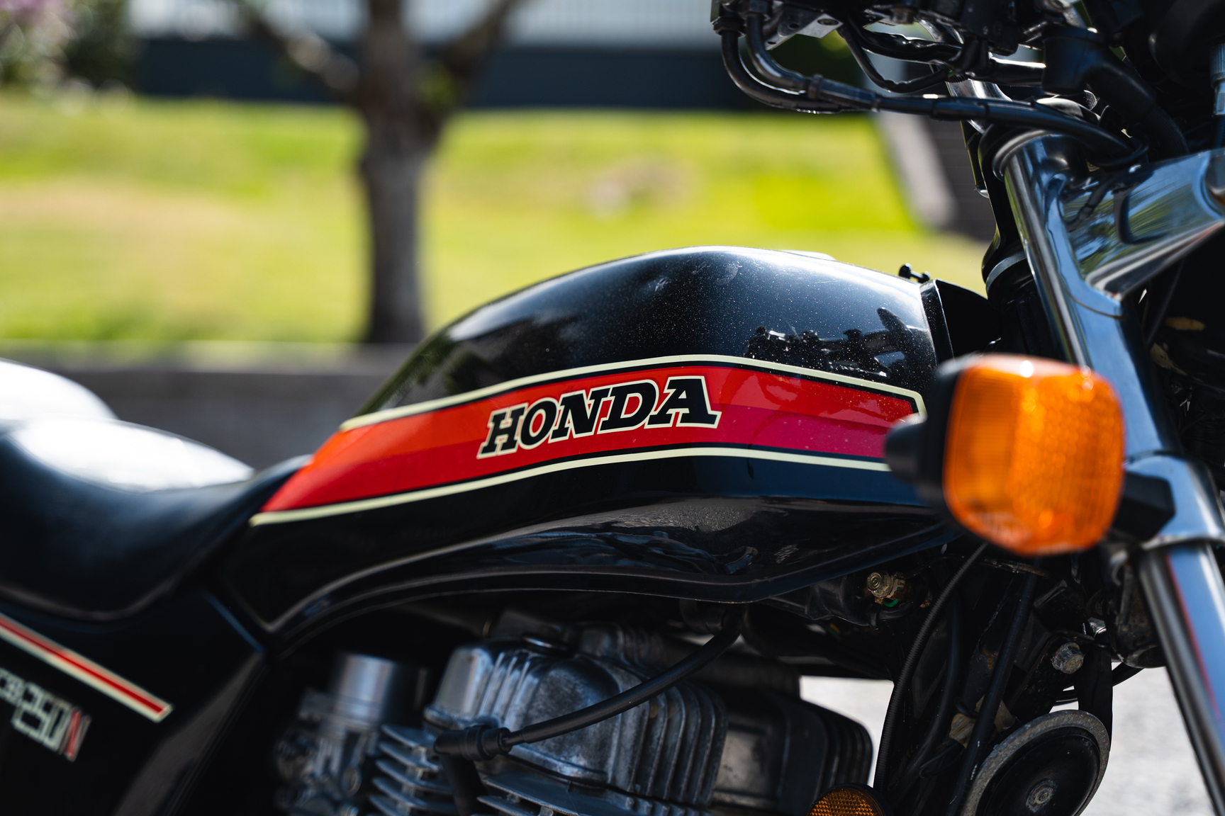 Exterior image of 1981 Honda CB250N
