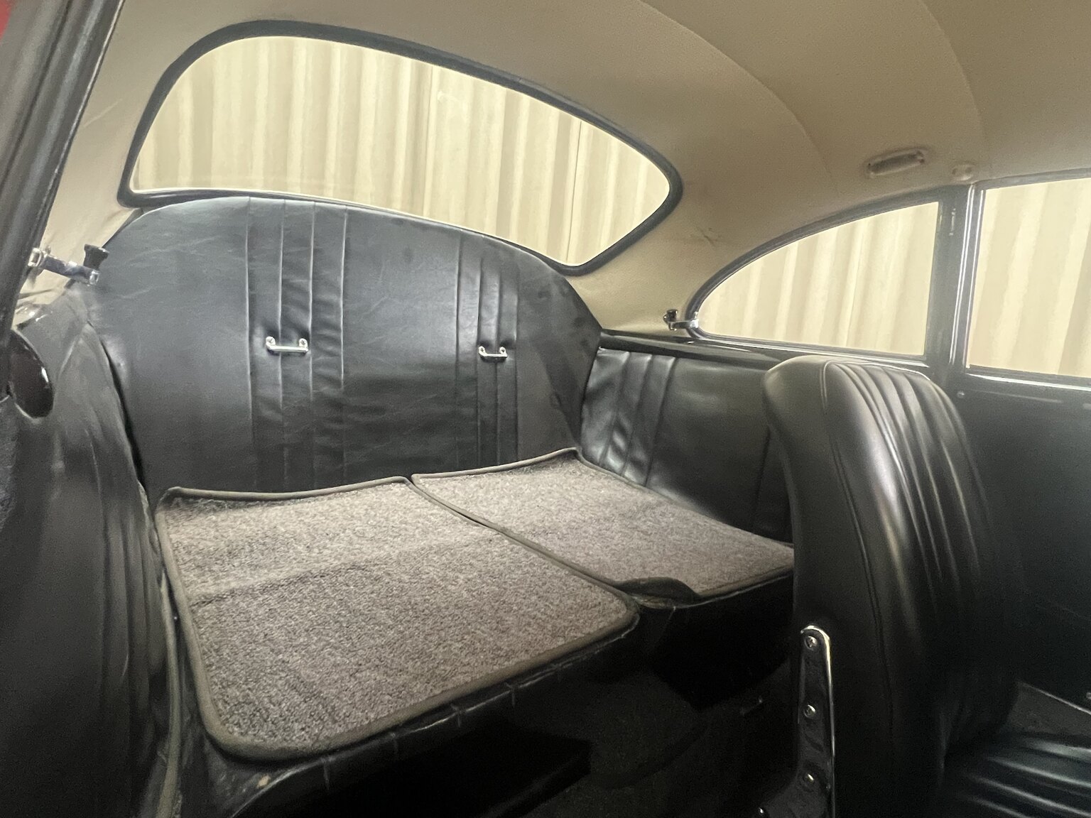 Innenraumfoto von 1960 Porsche 356