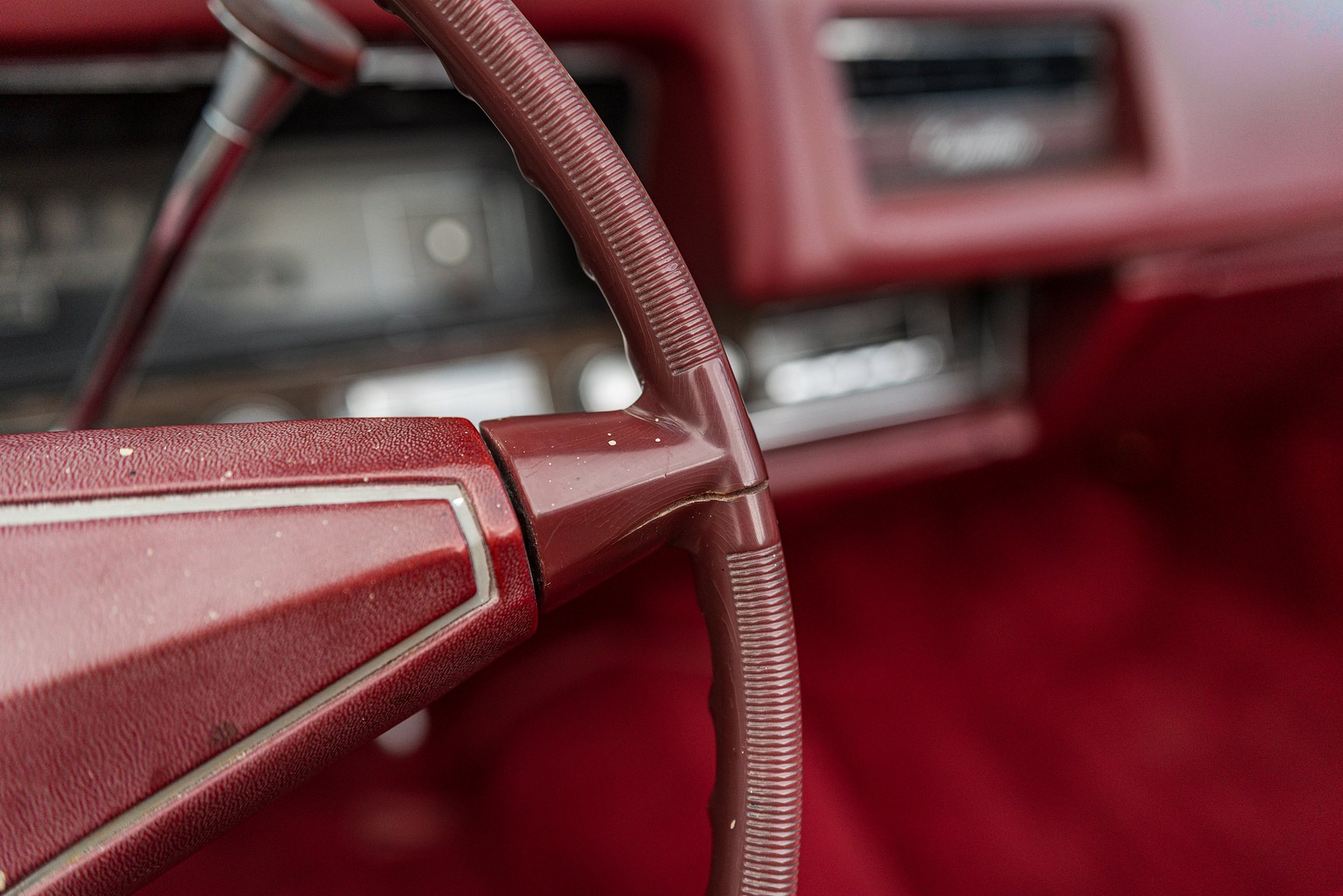 Interior image of 1968 Cadillac DeVille Convertible