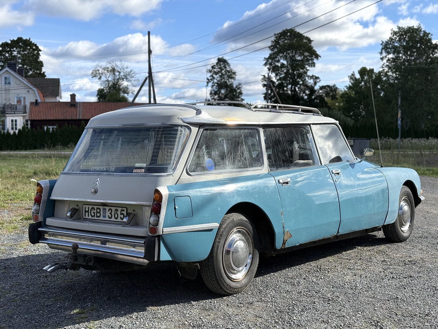 Exteriörbild på 1974 Citroën ID 20 Break 2.0