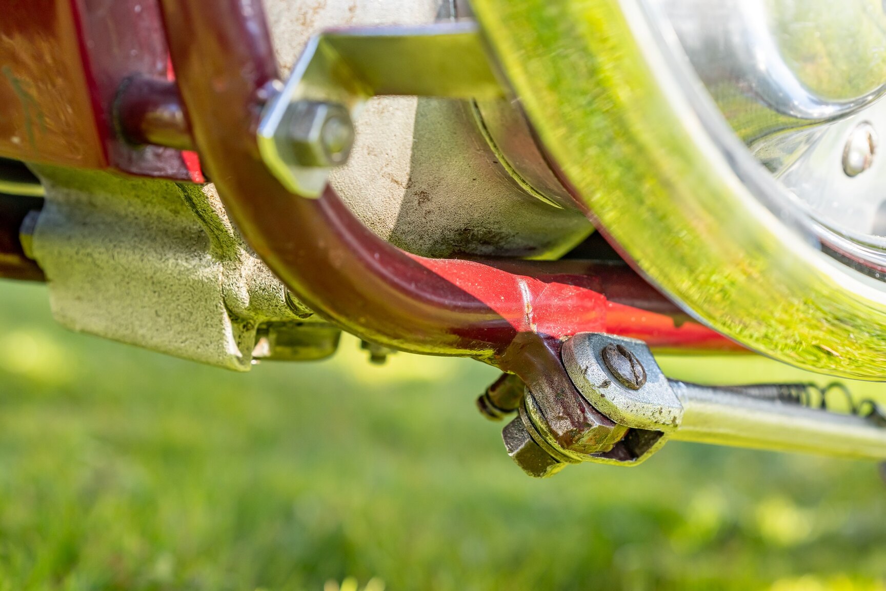 1954 Ariel FH 650 Huntsmaster Twin, Mekanik