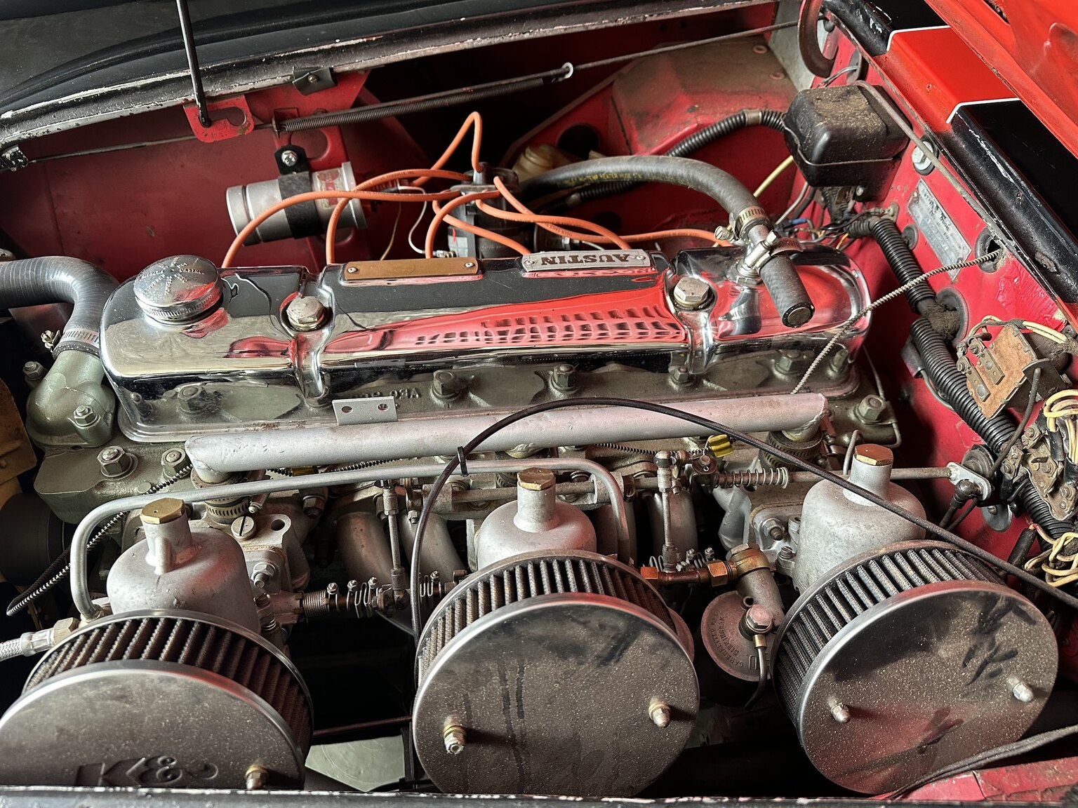 1959 Austin-Healey 3000 BN7, Mekanik