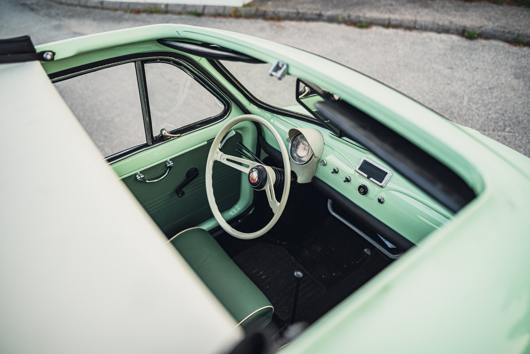 Interiörbild 1967 Fiat 500 "No Reserve Auction"