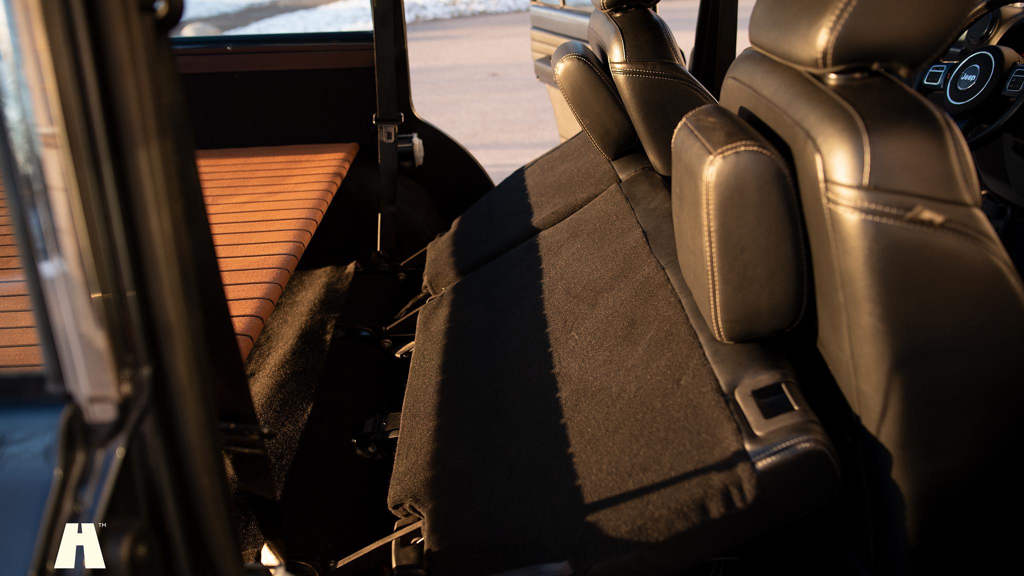 Interior image of 2015 Woodland Restomod Grand Wagoneer #002 Euro 6