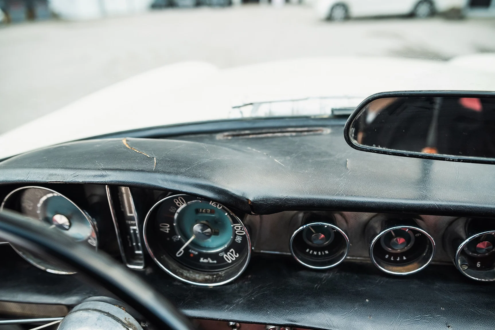 Innenraumfoto von 1964 Volvo P 1800S (37)