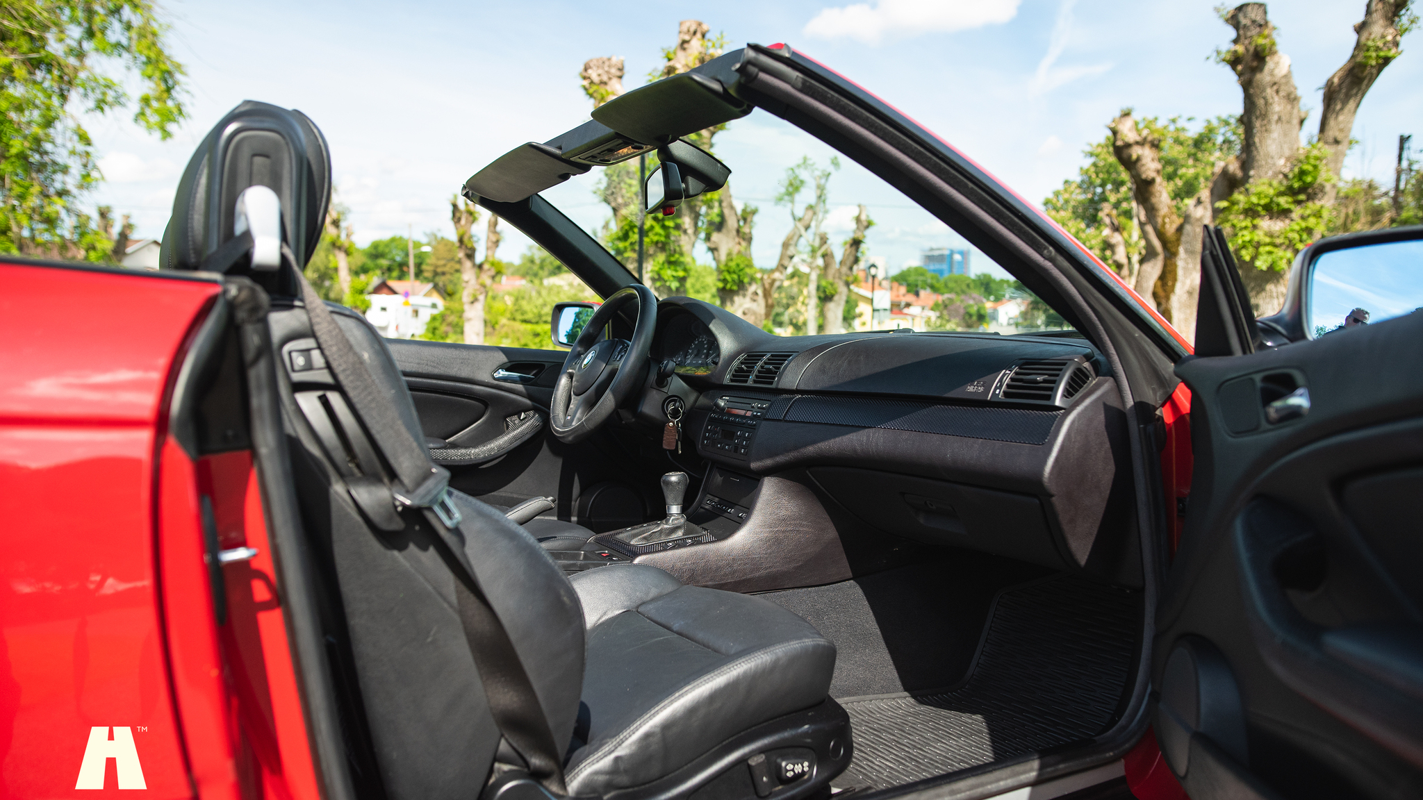 Interiörbild 2005 BMW 320ci M-sport Cabriolet