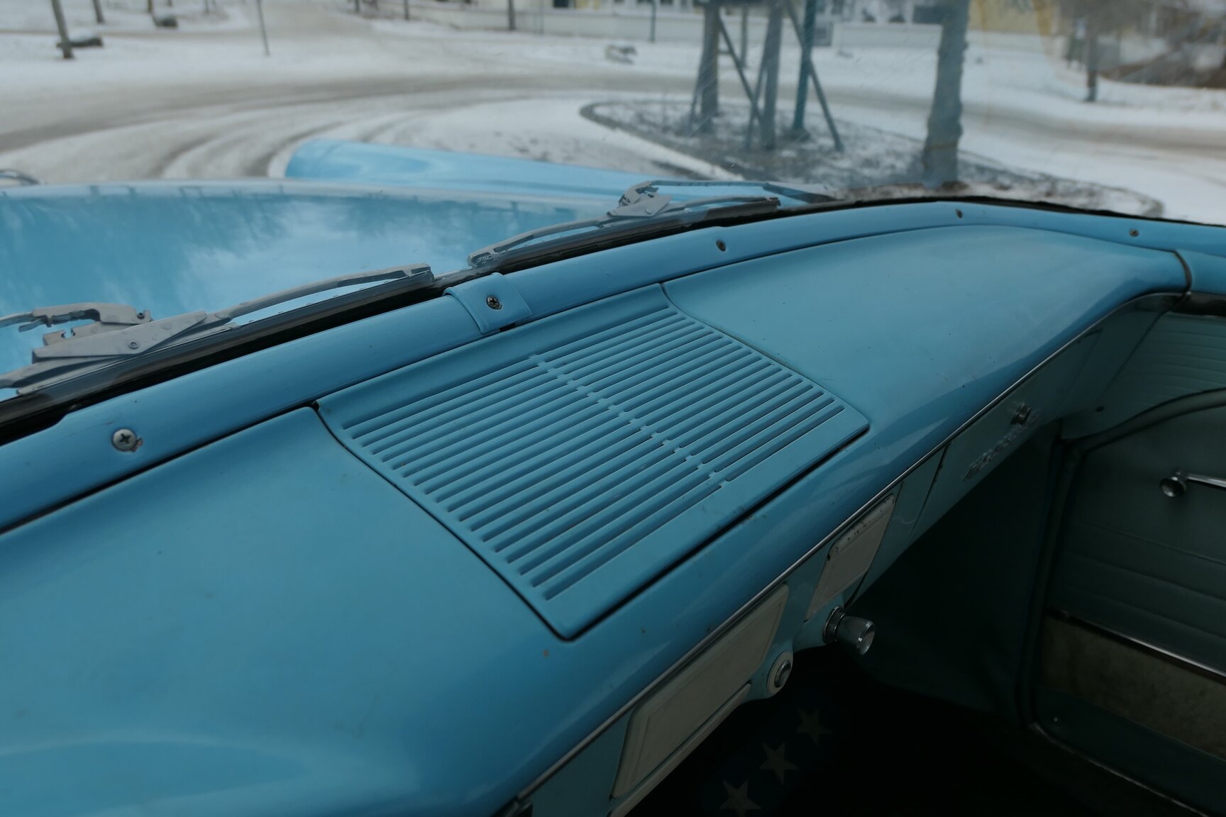 Interiörbild 1956 Mercury Custom 5.1 V8