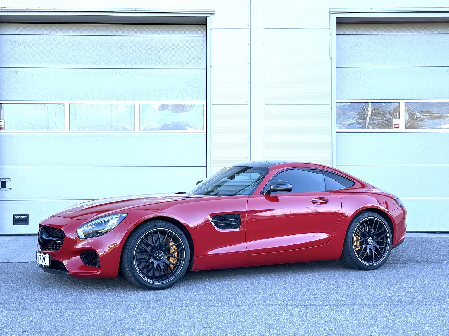 Exterior image of 2015 Mercedes-AMG GT S