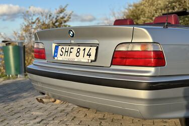 Exterior image of 1993 BMW 325 I CABRIO 