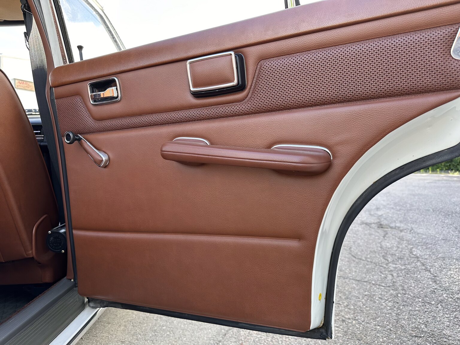 Interiörbild 1975 Mercedes Benz 200