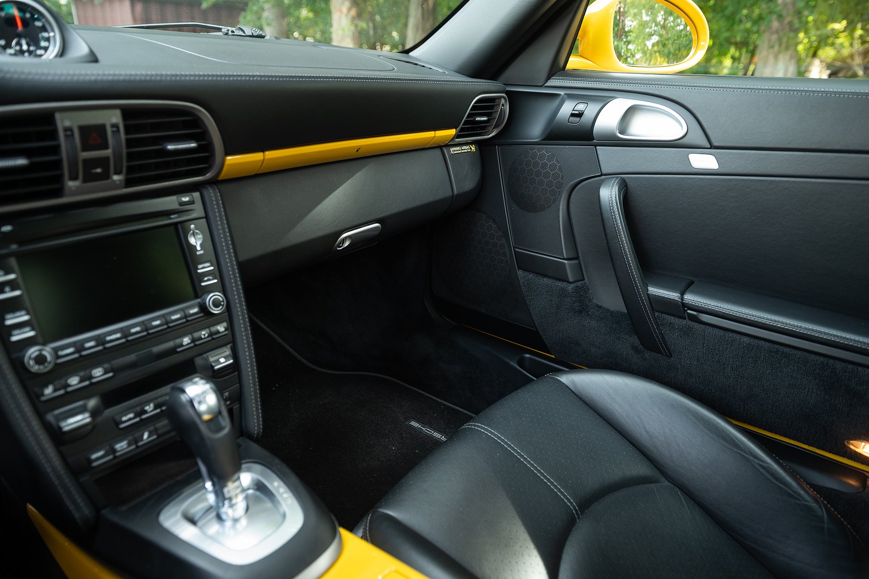 Interiörbild 2009 Porsche 911 Carrera (35)