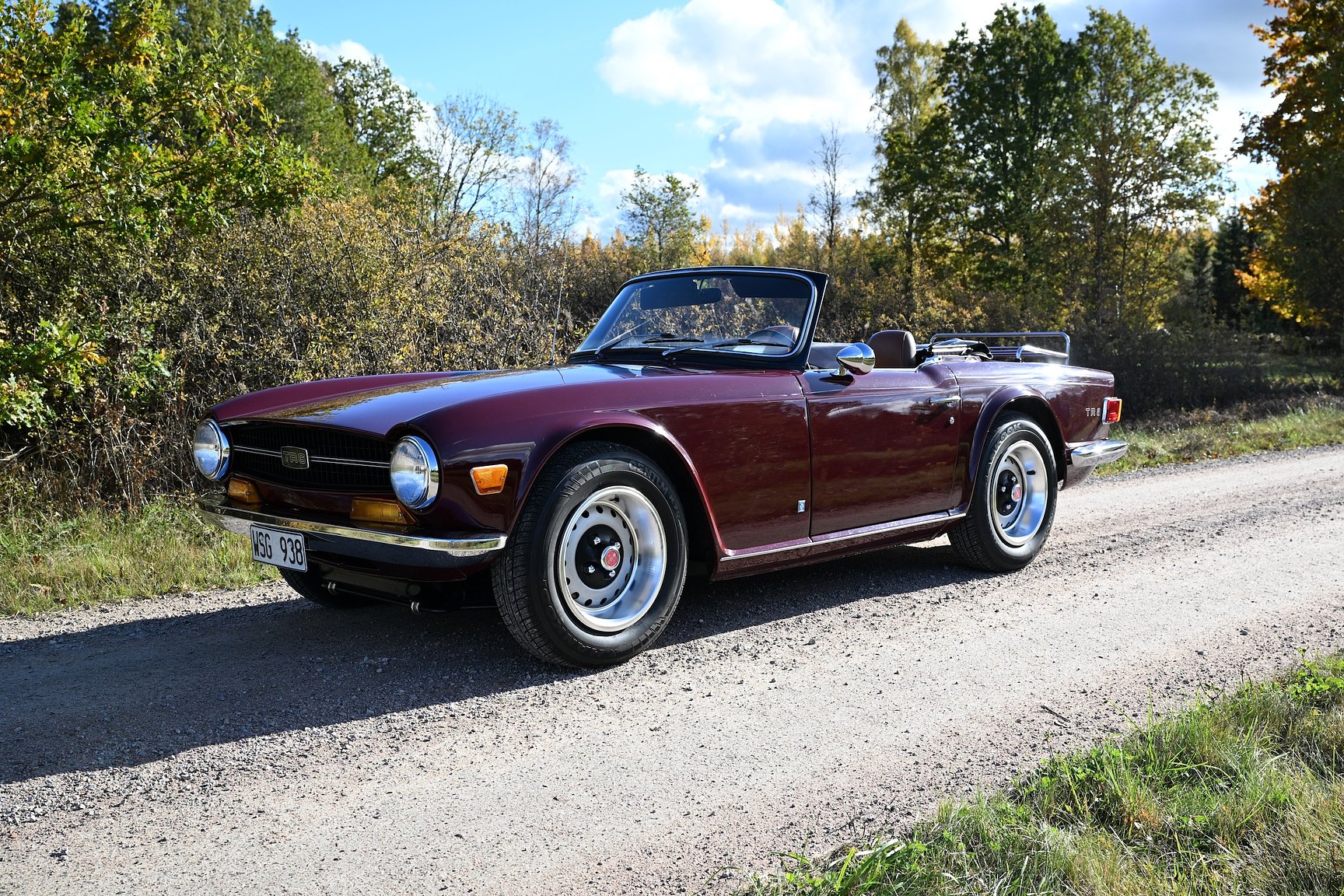 Exterior image of 1971 Triumph TR6