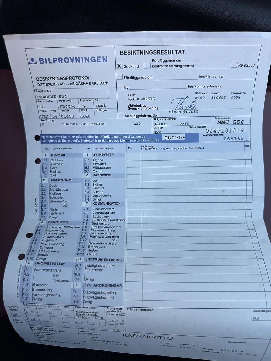 Exteriörbild på 1979 Porsche 924  (25)