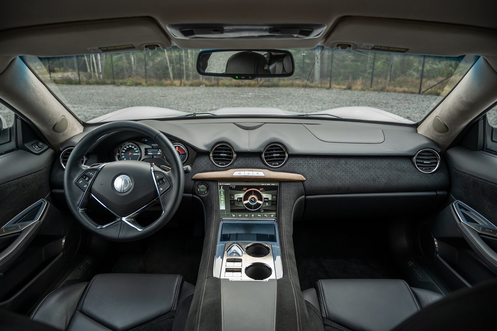 Interiörbild 2012 Fisker Karma ES