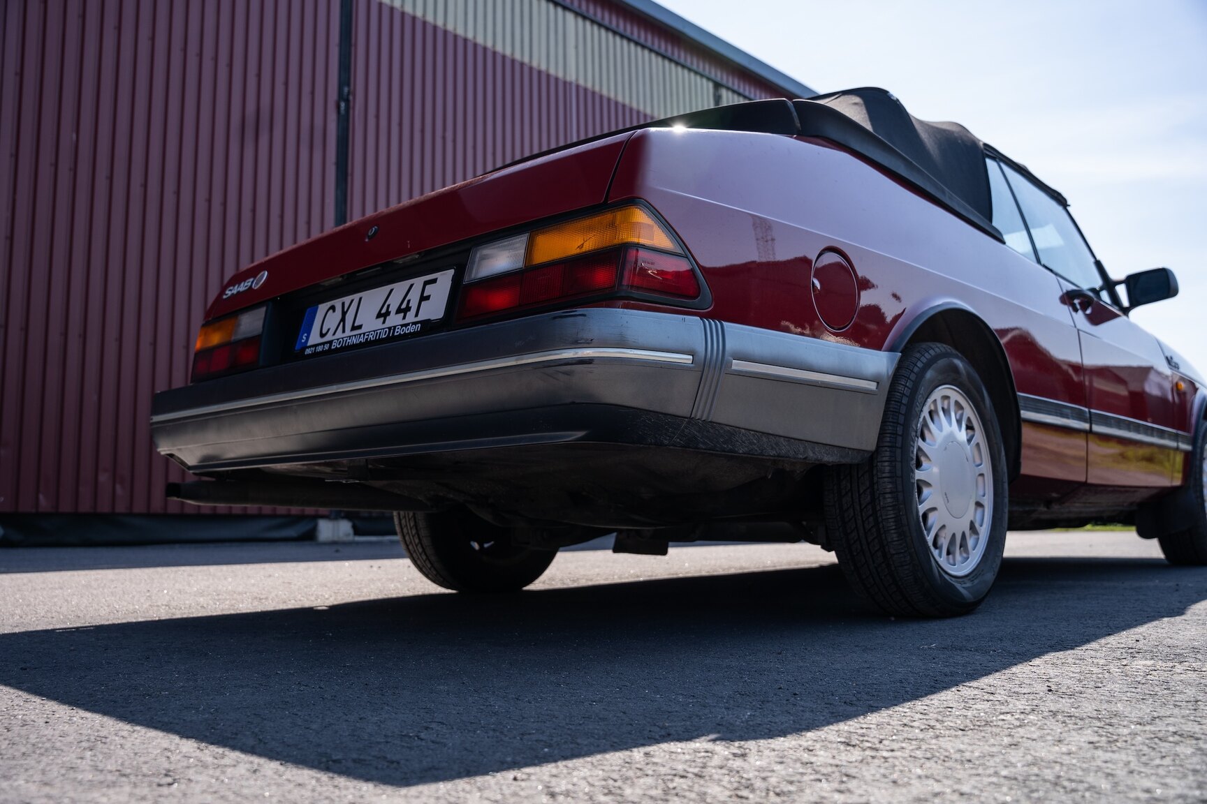 Exterior image of 1988 Saab 900 Turbo Convertible