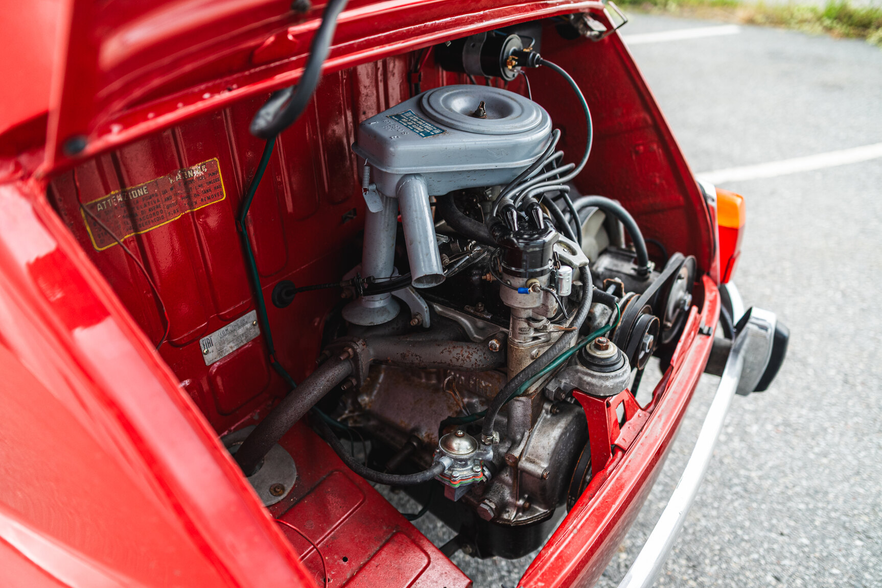 Image of 1967 Fiat 600 D mechanics