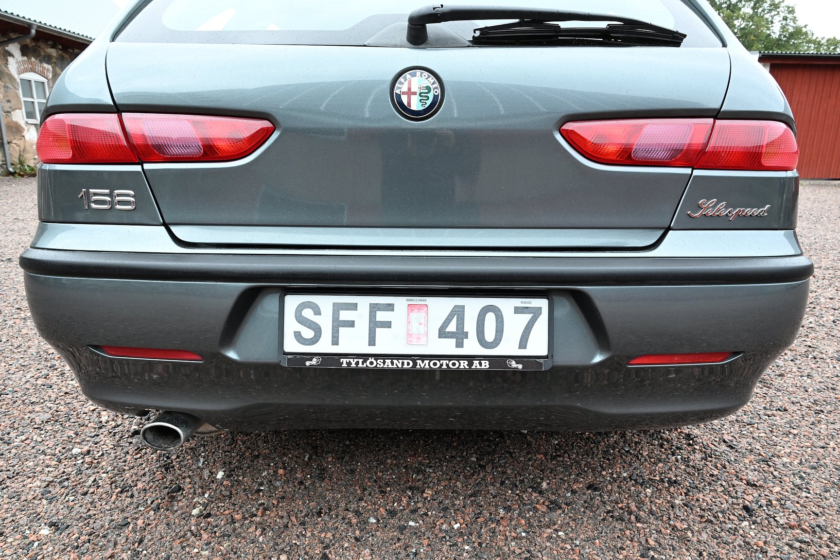 Exteriörbild på 2000 Alfa Romeo 156 Sportwagon TS Selespeed Distinctive