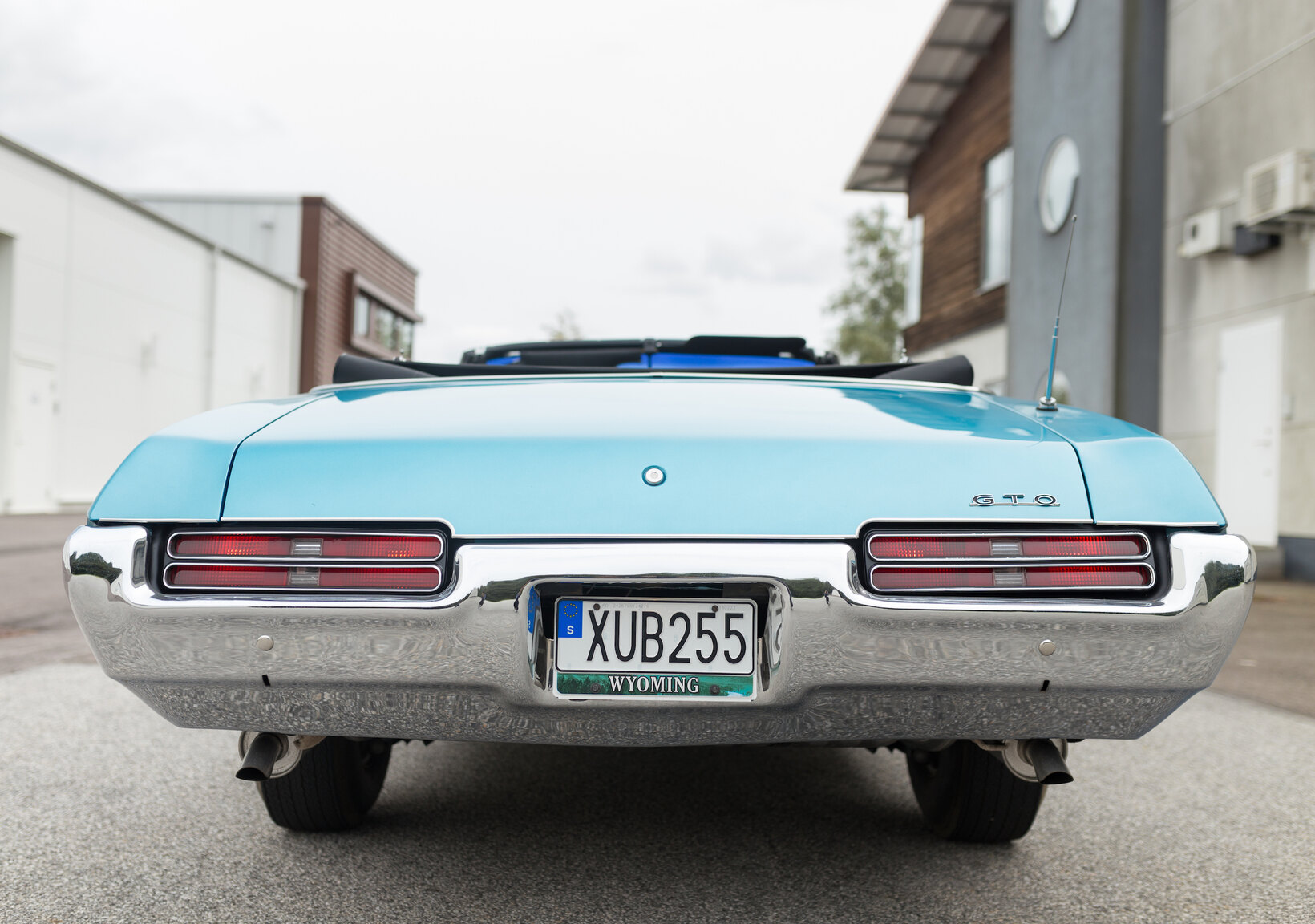 Exteriörbild på 1969 Pontiac GTO