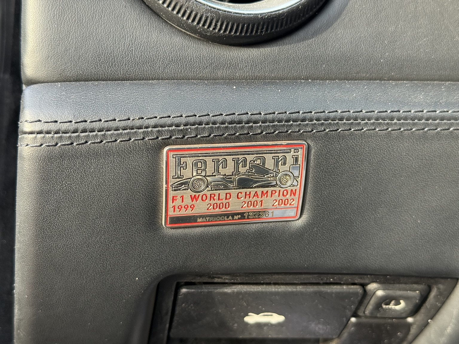 Interior image of 2003 Ferrari 575M Maranello