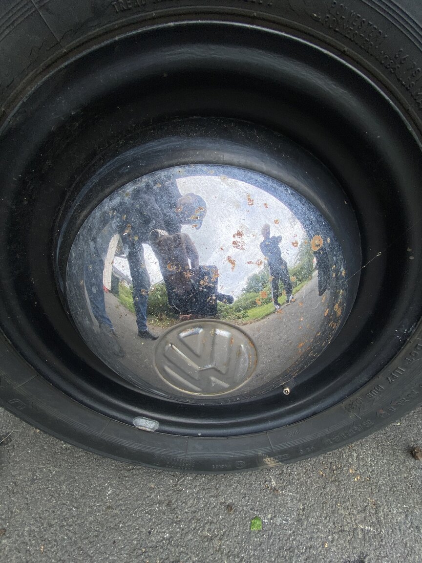 Exteriörbild på 1955 Volkswagen Beetle 1200