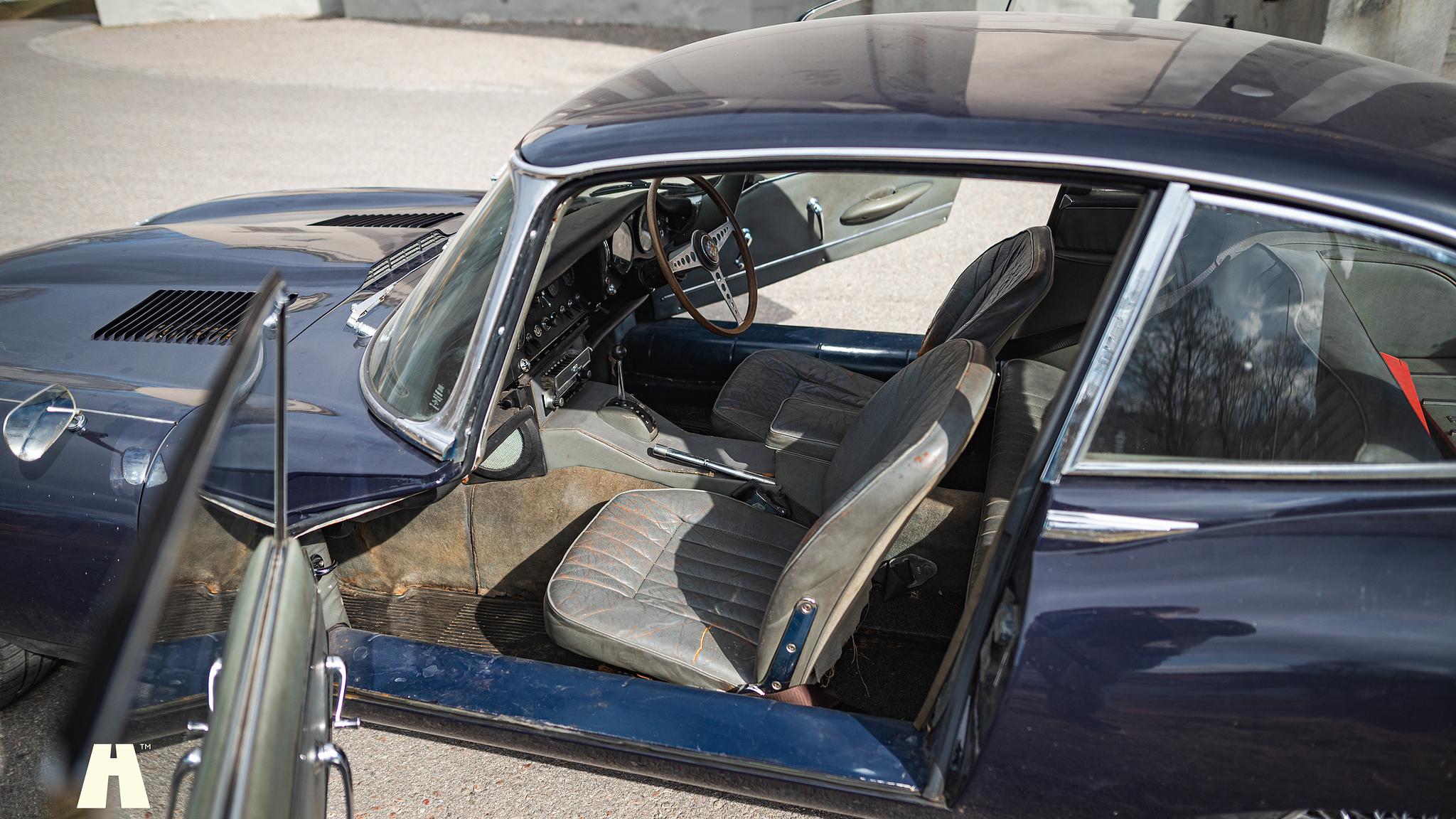 Interiörbild 1966 1966 Jaguar E-Type Series 1 