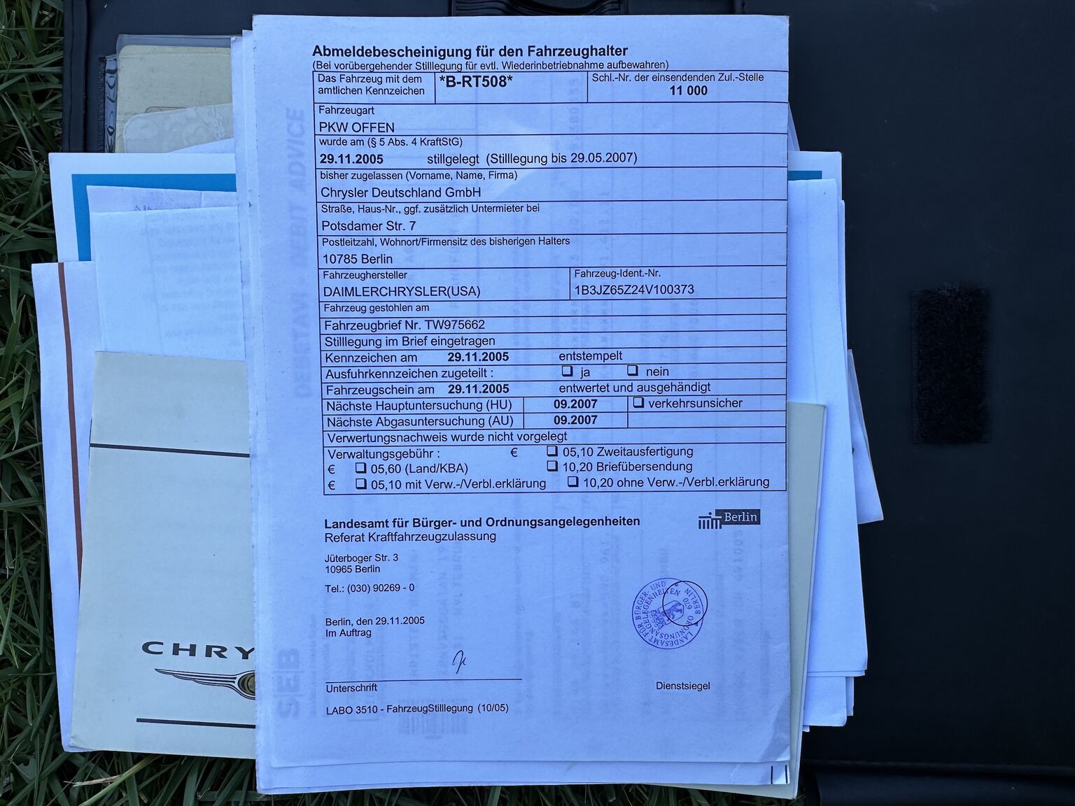 Documentation for 2004 Dodge Viper SRT-10 (10)