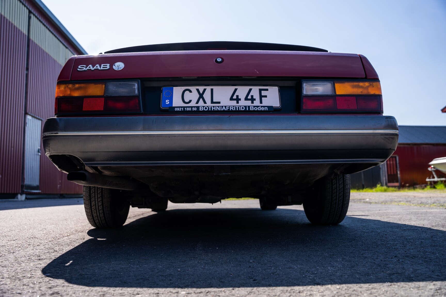 Exterior image of 1988 Saab 900 Turbo Convertible