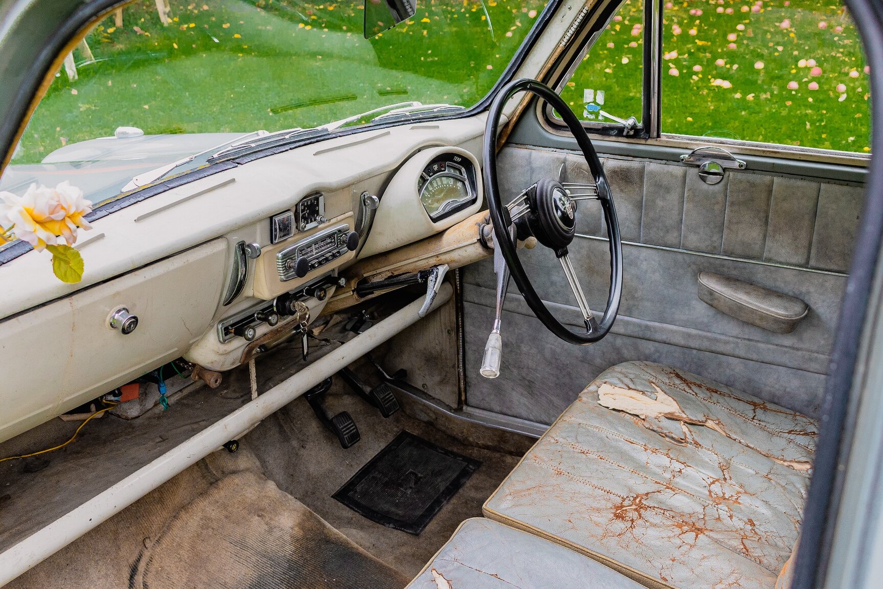 Interiörbild 1955 Austin A50